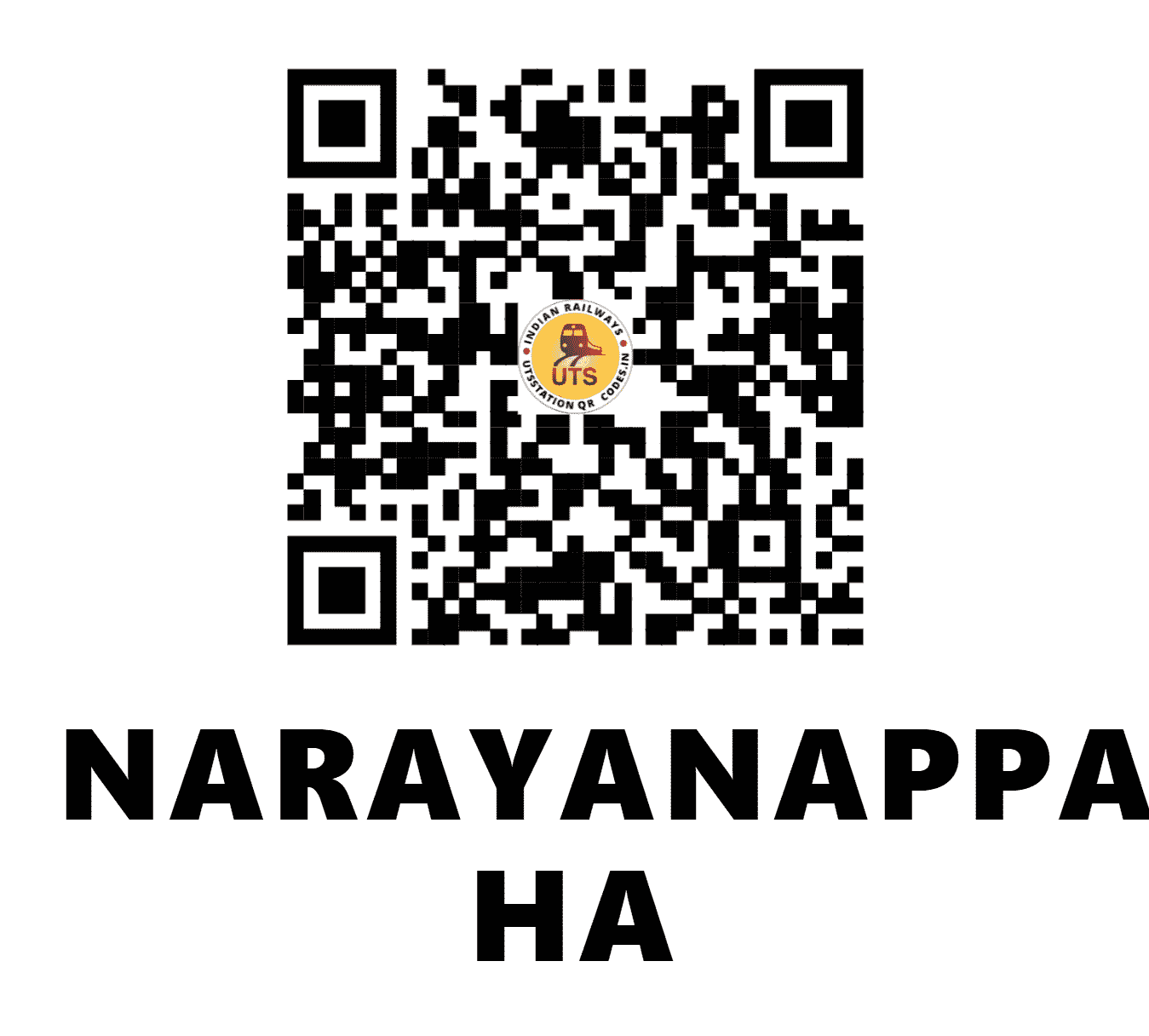 UTS QR Code for NARAYANAPPAVALASA HA - NGJA - EO (ANDHRA PRADESH)